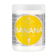 KALLOS Banana, Posilňujúca maska s multivitamínovým komplexom 1l