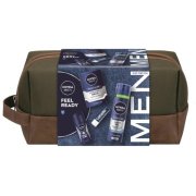 Nivea Men Feel Ready darčeková sada pánska 350 ml + 4,8 g