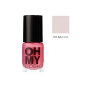 GOSH Oh My Gosh Lak na nechty odtieň 023 - Light Rose 5 ml