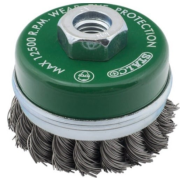 Stalco drôtená kefa čelná 100 mm, 1 ks