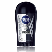 NIVEA for Men Invisible for Black & White, tuhý antiperspirant 40ml