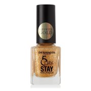 Dermacol 5 Day Stay Infinity dlhotrvajúci lak na nechty Gold č. 63, 11 ml