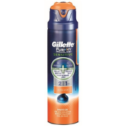 GILLETTE Fusion Proglide Sensitive Active Sport , gél na holenie pre citlivú pokožku 170ml