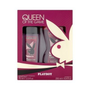 Playboy Queen Of The Game Dámska Darčeková Kazeta, Deodorant Natural Spray 75ml