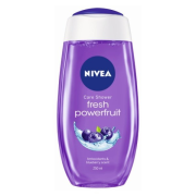 NIVEA Powerfruit Fresh, hodvábny sprchový gél s prírodnou silou ovocia 250ml