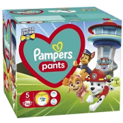 Pampers Pants plienkové nohavičky Paw Patrol veľkosť 5, 12-17 kg, 66 ks