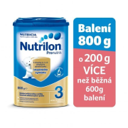 NUTRICIA NUTRILON 3 ProNutra, pokračovacie batoľacie mlieko od 12 do 24 mesiacov 800g