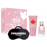 Dsquared2 Wood Pour Femme toaletná voda 50 ml + sprchový gél 50 ml + maska 1 ks