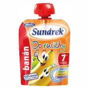 SUNÁREK Do ručičky banán, Ovocný príkrm 90g