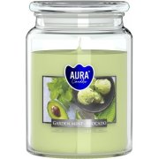 Bispol Avokádo Maxi sviečka v skle s viečkom 500 g