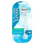 Gillette Venus Dámsky holiaci strojček Sensitive Smooth + 2 hlavice