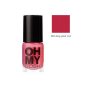 GOSH Oh My Gosh Lak na nechty odtieň 004 - Deep Red, 5 ml