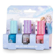 Frozen detské laky na nechty 3 x 5 ml + samolepky