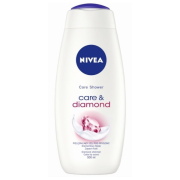 Nivea Care & Diamond, krémový sprchový gél s ošetrujúcim olejo adiamantovými čiastočkami 500ml