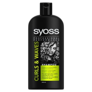SYOSS Curls & Waves, šampón pre nepoddajné vlnité a kučeravé vlasy 500ml