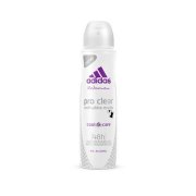 Adidas Cool & Care Pro Clear Antiperspirant v spreji, Dámsky sprej 48-hodinová ochrana proti poteniu