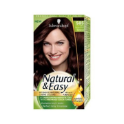 Schwarzkopf Natural & Easy farba na vlsy Trblietavo červenohnedý 585