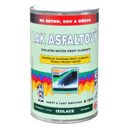 A1010 asfaltový lak izolačný náter, čierny, 1 kg