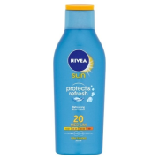Nivea Sun Protect & Refresh, Osviežujúce mlieko na opaľovanie OF20 200ml