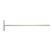 Stalco Garden Hrable kovové tvrdené 18 zubov, 150 cm, 1 ks