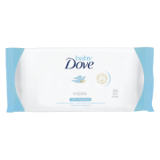 DOVE Baby Rich Moisture, vlhčené obrúsky 50 ks