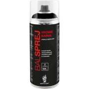 BALSPREJ vrchná univerzálna akrylová farba v spreji, RAL 9005 čierny lesk, 400 ml