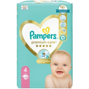 Pampers Premium destské plienky veľkosť 4, 9-14 kg, 68 ks
