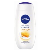 NIVEA Care & Orange, krémový sprchvoý gél s výživným bambusovým mliekom 250ml