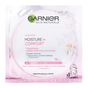 GARNIER Upokojujúca textilná maska pre suchú a citlivú pleť 32g