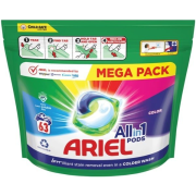 Ariel gélove tablety Color 63 ks