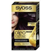 Syoss Oleo Intense farba na vlasy 3-33 Tmavo fialový 50 ml