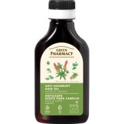 Green Pharmacy Vlasový olej proti lupinám, ricinový olej a lopúch 100ml