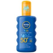 Nivea Sun Kids protect care OF 50+ detský farebný sprej na opaľovanie 200 ml