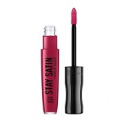RIMMEL Stay Satin! odtieň 800 Rad tekutý rúž na pery 5,5 ml