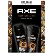 AXE Dark Temptation vianočná kazeta pre muža 400 ml