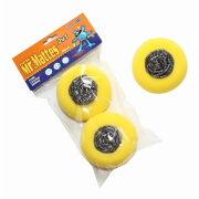 Hubky guľaté s drôtenkou Mr. Mattes, 2ks