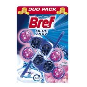 BREF WC Blue Aktiv Flower, wc blok 2 x 50 g