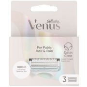 Gillette Venus for Pubic Hair & Skin náhradné hlavice 3 ks