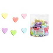 IDC Institute Fizzer SRDCE do kúpeľa mix farieb 35 g