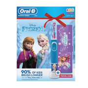 Oral B Vitality Frozen zubná kefka + cestovné púzdro, darčeková kazeta 1 ks