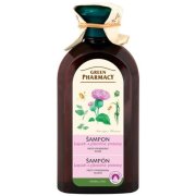 Green Pharmacy Šampón proti vypadávaniu vlasov Lopúch a pšeničné proteíny 350 ml