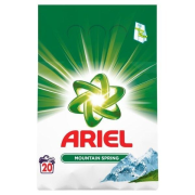Ariel Mountain Spring, Prací prostriedok na biele oblečenie 1500 g = 20 praní