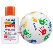 ASTRID Sun Baby, Detské mlieko na opaľovanie OF50 200ml