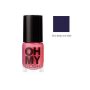 GOSH Oh My Gosh Lak na nechty odtieň 014 - Deep Sea Blue, 5 ml