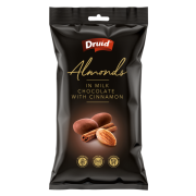 DRUID Mandle v mliečnej čokoláde so škoricou 90 g