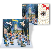 Leros bilinný adventný kalendár s Betlehemom 24