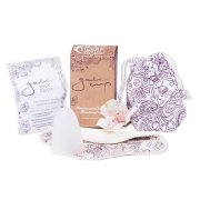 Gaia Cup menštruačný kalíšok + slipová vložka a čistiaci prášok 1ks