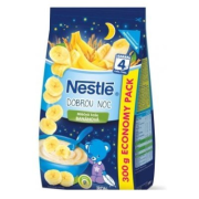 NESTLE mliečna kaša banánová na dobrú noc, mliečna kaša od 4m 300g