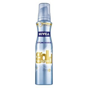 NIVEA Hair Care Gold Explosion, penové tužidlo pre blond vlasy 150ml