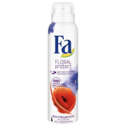 FA  Floral Protect Poppy & Bluebell, dámsky deosprej s kvetinovou vôňou 150ml